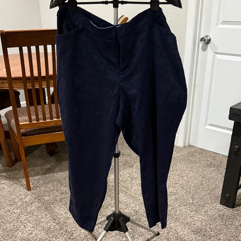 Old Navy Dark Blue Women's Straight Leg Pants